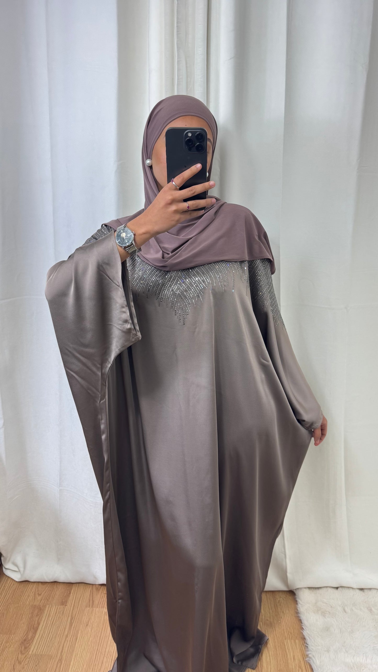 ABAYA DUBAI - TAUPE