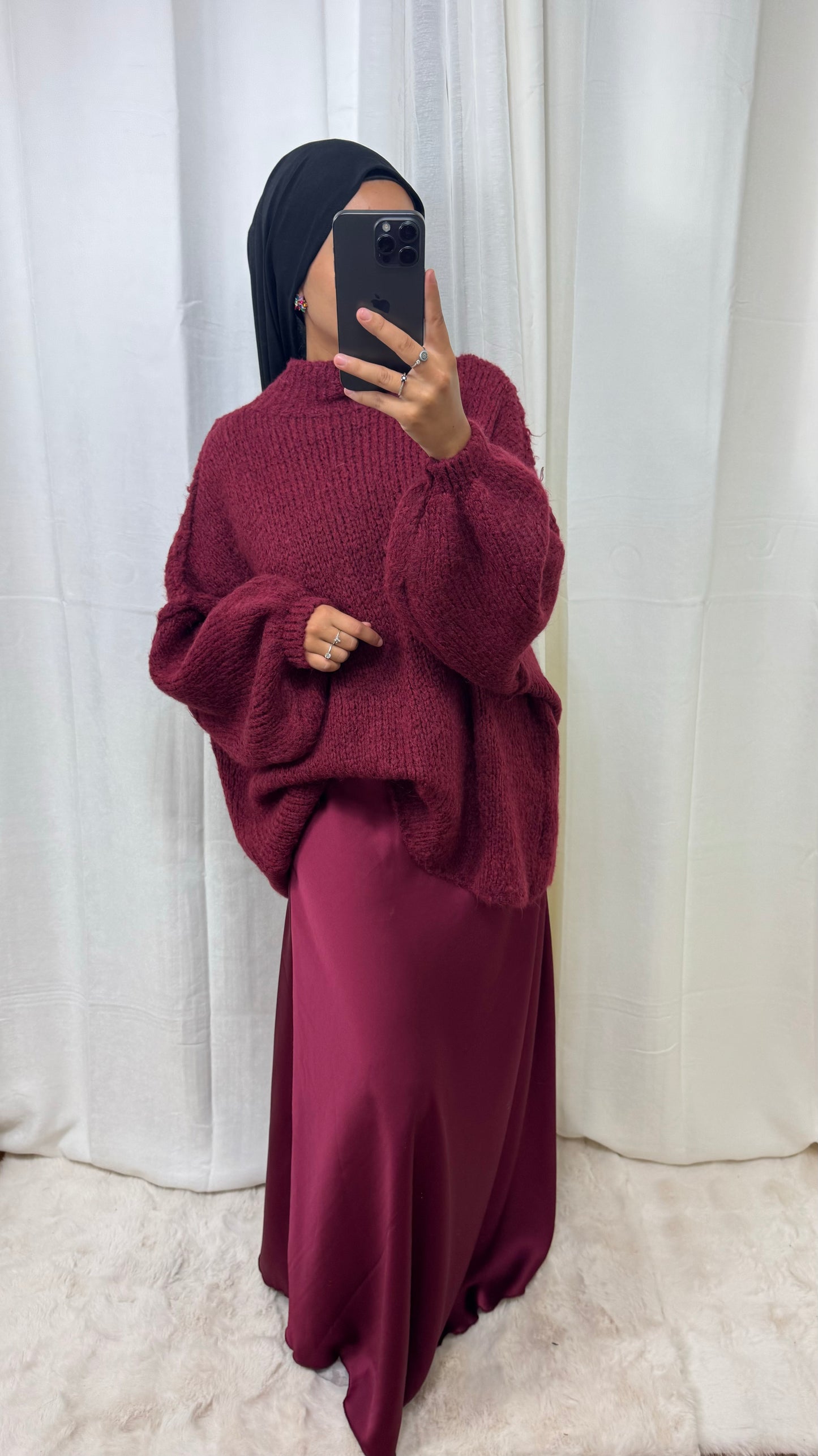 PULL LOLA - BORDEAUX