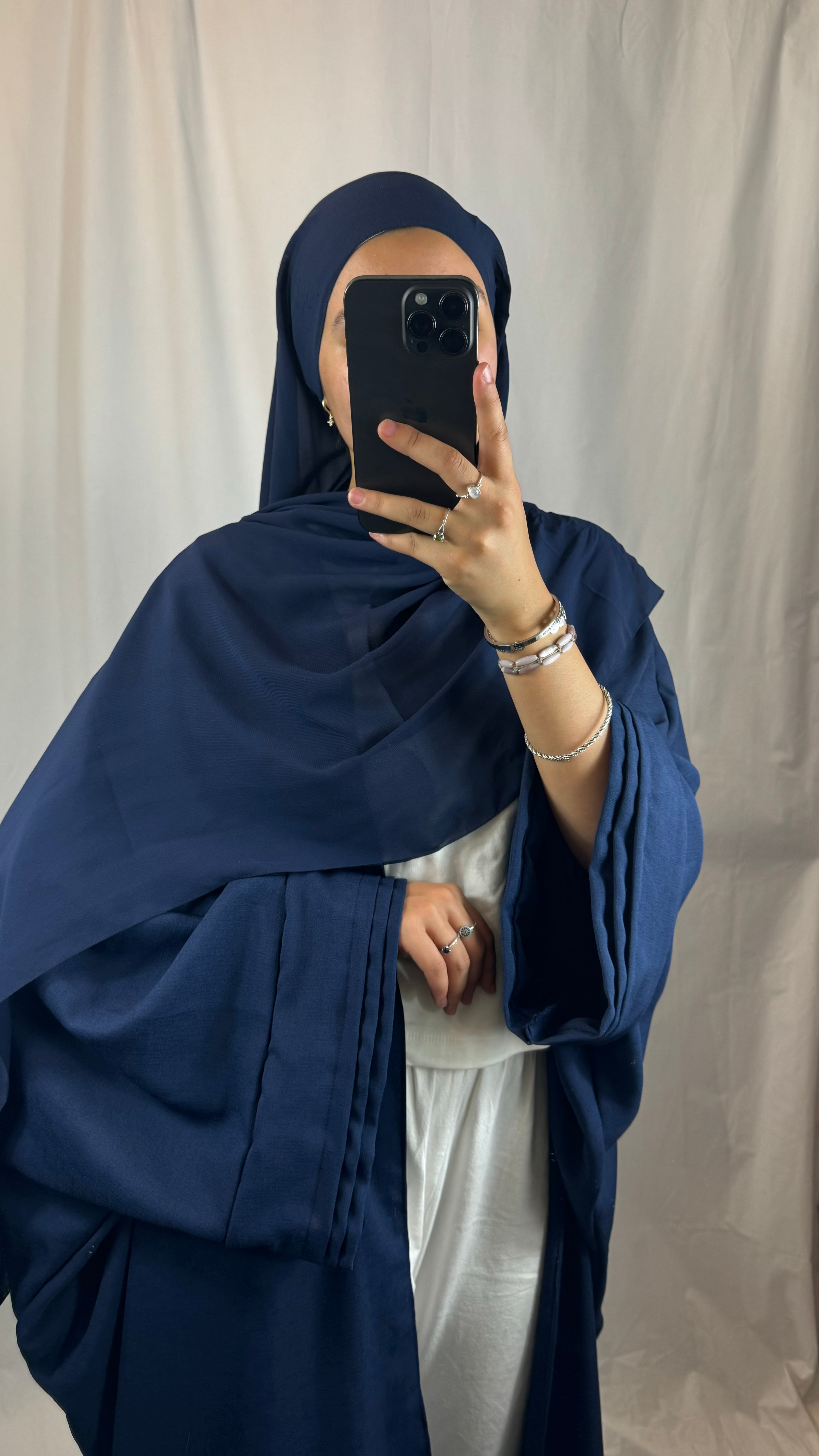 KIMONO CRÉATION - BLEU MARINE