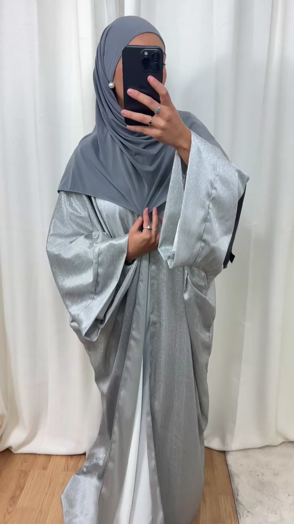 KIMONO MAËLYS - GRIS