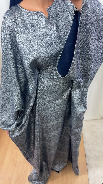 ROBE NOUR CRÉATION - NAVY BLUE