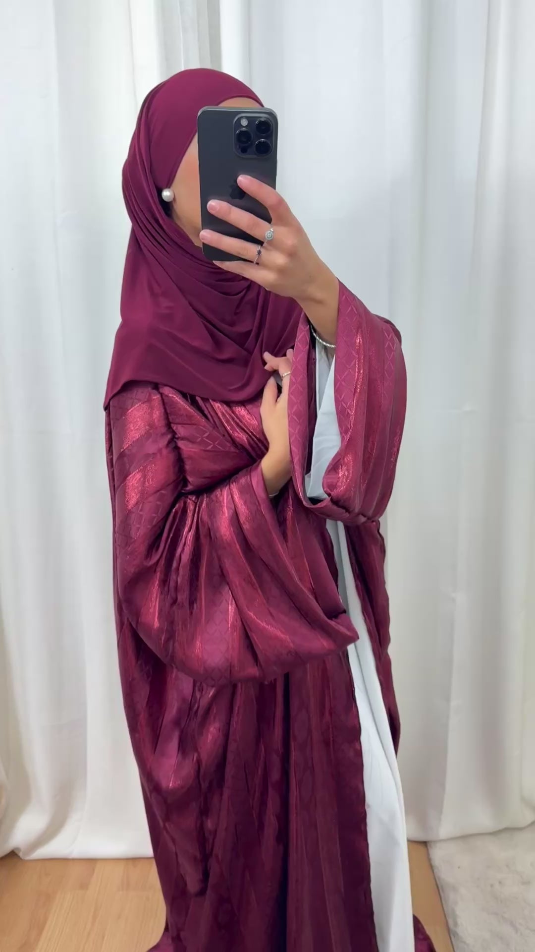 KIMONO ILAYDA - BORDEAUX