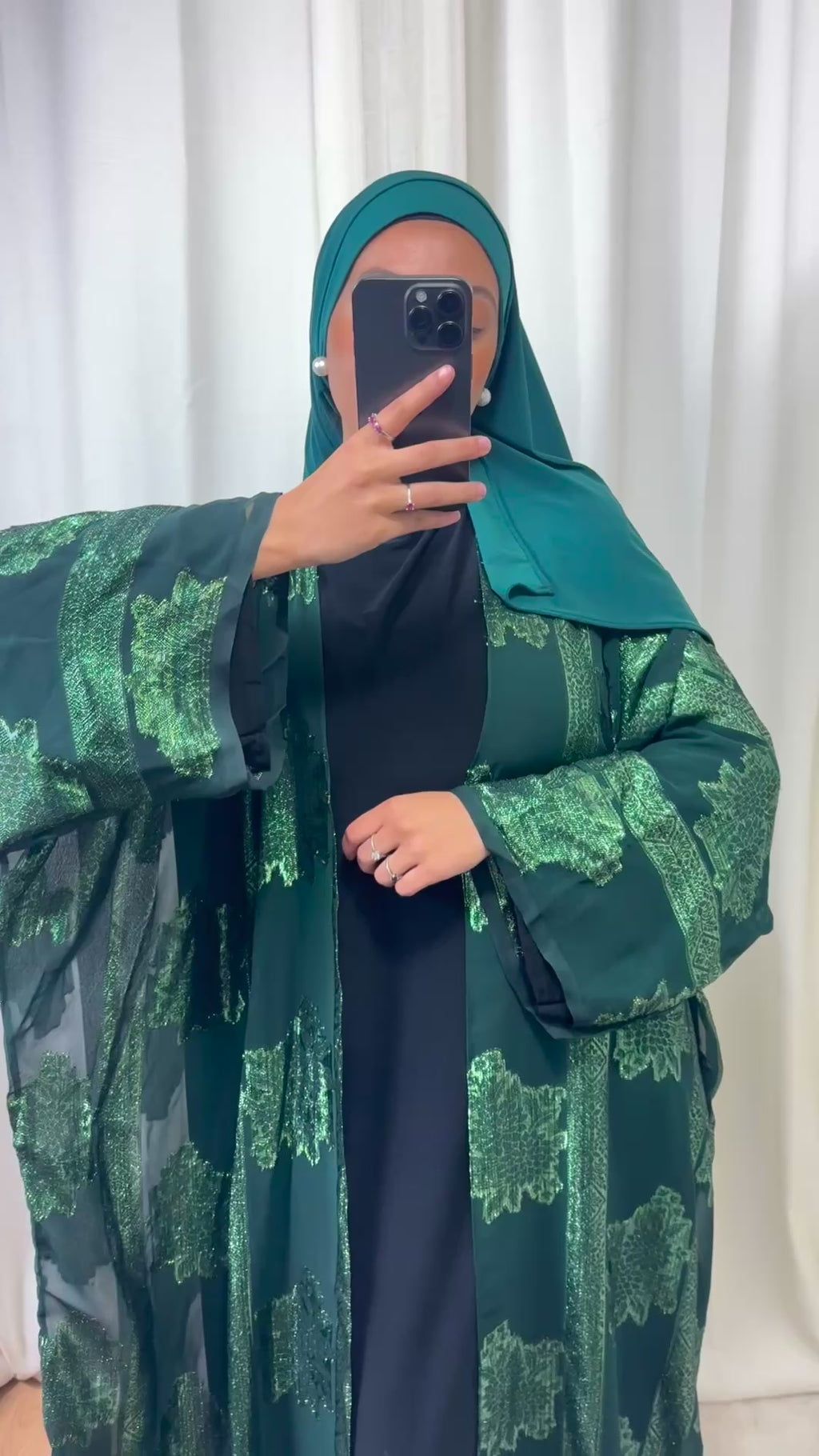 KIMONO EDENN CRÉATION - VERT