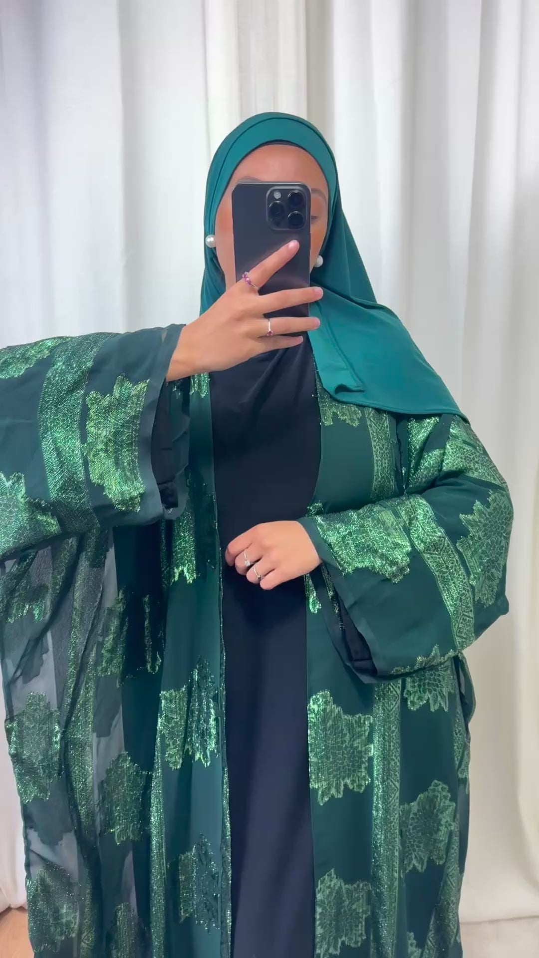 KIMONO EDENN CRÉATION - VERT